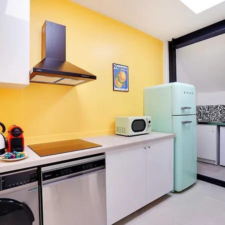 Chic And Modern Apt - 2br For 6p- Place De La Nation